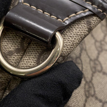 将图像加载到图库查看器中，GUCCI GG Supreme Tote Bag Beige/Brown197953 PVC Patent Leather
