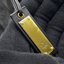 将图像加载到图库查看器中，GUCCI Bamboo Tote Bag Gray92708 GG Canvas
