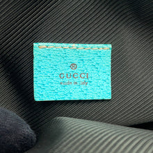 Load image into Gallery viewer, GUCCI GG Canvas Handbag Light Blue/Beige124542 GG Canvas Leather
