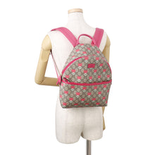 将图像加载到图库查看器中，GUCCI Children's Backpack Beige/Pink782708 PVC Leather
