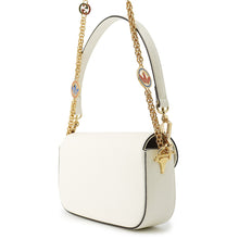 将图像加载到图库查看器中，GUCCI Adidas Collaboration Shoulder Bag Black/White722009 Leather

