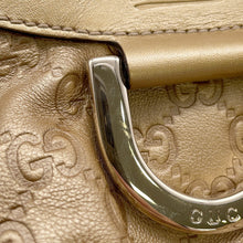 将图像加载到图库查看器中，GUCCI Guccissima one belt Bag Gold190525 Leather
