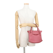 Load image into Gallery viewer, Delvaux Songju Tote Bag Pink Leather
