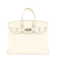 HERMES Birkin Beton Togo Leather Size 25