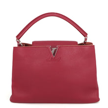 Load image into Gallery viewer, LOUIS VUITTON Capucines Bordeaux/Salmon Pink Parnassea Size MM
