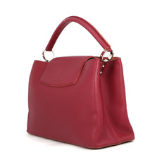 Load image into Gallery viewer, LOUIS VUITTON Capucines Bordeaux/Salmon Pink Parnassea Size MM
