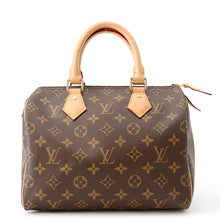 将图像加载到图库查看器中，LOUIS VUITTON Speedy BrownM41109 Monogram Size 25
