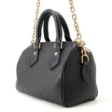Load image into Gallery viewer, LOUIS VUITTON Speedy Bandouliere NoirM58953 Monogram Empreinte Leather Monogram Giant Size 20
