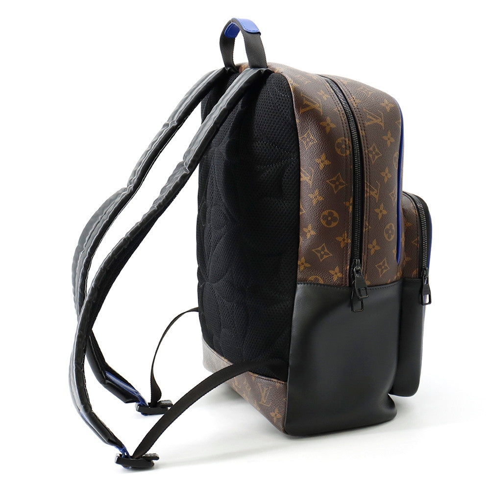 LOUIS VUITTON Dean Backpack Noir/BlueM45867 Monogram Macassar Canvas