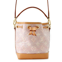 Load image into Gallery viewer, LOUIS VUITTON Nano Noe PinkM82427 Monogram Laminated Jacquard
