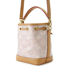 Load image into Gallery viewer, LOUIS VUITTON Nano Noe PinkM82427 Monogram Laminated Jacquard
