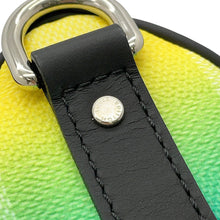 将图像加载到图库查看器中，LOUIS VUITTON Keepall Green/YellowM59949 Damier stripe Size XS
