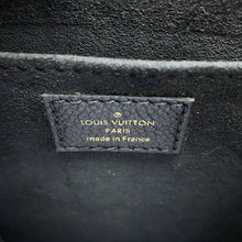 Load image into Gallery viewer, LOUIS VUITTON Petit Sac Plat Noir/BeigeM81416 Bicolor Monogram Empreinte Leather
