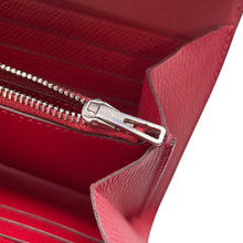 将图像加载到图库查看器中，HERMES Constance Wallet Rouge Casaque Epsom
