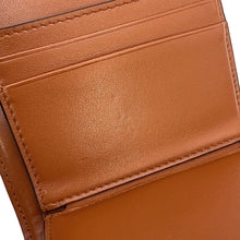 Load image into Gallery viewer, CELINE Triomphe Compact Wallet Natural/Tan10D782DB2.02NT Calf Leather/Canvas
