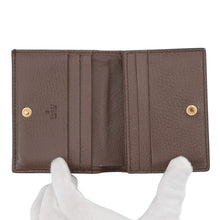 Load image into Gallery viewer, GUCCI Ophidia GG Card Case Wallet Brown/Beige/Green523155 96IWG 8745 GG Supreme/Leather

