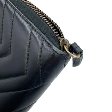 Load image into Gallery viewer, GUCCI GG Marmont Zip-Around Wallet Black443123 DTD1T 1000 Leather
