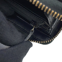 Load image into Gallery viewer, GUCCI GG Marmont Zip-Around Wallet Black443123 DTD1T 1000 Leather
