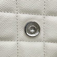 Load image into Gallery viewer, CHANEL Matelasse Chain wallet WhiteAP3709 Caviar Leather
