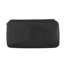 Load image into Gallery viewer, CARTIER Cloth Santos Zip Wallet BlackL3000942 Leather
