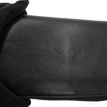 Load image into Gallery viewer, CARTIER Cloth Santos Zip Wallet BlackL3000942 Leather
