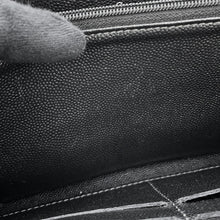 Load image into Gallery viewer, CARTIER Cloth Santos Zip Wallet BlackL3000942 Leather
