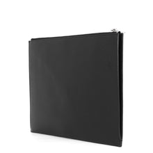 Load image into Gallery viewer, SAINT LAURENT PARIS Mini Zip Tablet Sleeve Clutch Bag Black397294BTY0N1000 Leather
