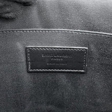 Load image into Gallery viewer, SAINT LAURENT PARIS Mini Zip Tablet Sleeve Clutch Bag Black397294BTY0N1000 Leather
