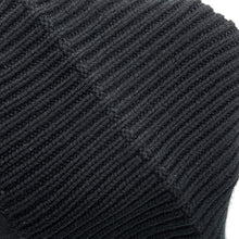 Load image into Gallery viewer, LOUIS VUITTON LV Dual Beanie Size S NoirM79081 Cashmere100%
