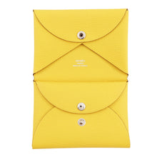 Load image into Gallery viewer, HERMES Calvi duo Jaune de Naples Epsom
