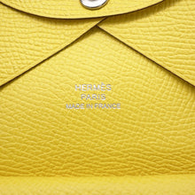 Load image into Gallery viewer, HERMES Calvi duo Jaune de Naples Epsom

