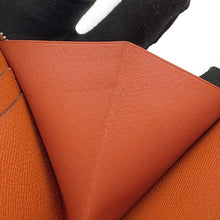 Load image into Gallery viewer, HERMES nouveau to go Mauve Sylvestre/Cuivre Epsom/Swift Leather
