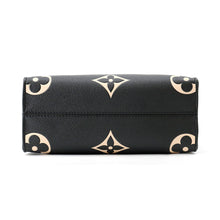 Load image into Gallery viewer, LOUIS VUITTON Onthego Noir/BeigeM45659 Bicolor Monogram Empreinte Leather Size PM
