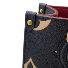 Load image into Gallery viewer, LOUIS VUITTON Onthego Noir/BeigeM45659 Bicolor Monogram Empreinte Leather Size PM
