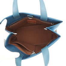 Load image into Gallery viewer, LOUIS VUITTON Shopper Tote BlueM28027 Monogram Pigment Size MINI
