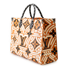 Load image into Gallery viewer, LOUIS VUITTON Onthego Creme caramelM45359 Monogram / Giant LV Clafoutis Size GM
