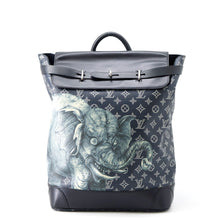 将图像加载到图库查看器中，LOUIS VUITTON SteamerBackpack EncreM54126 Monogram / Savannah
