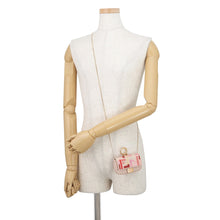 Load image into Gallery viewer, FENDI Nano Baguette Bag Charm Pink7AR844AEUGF1DGX Canvas
