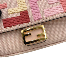Load image into Gallery viewer, FENDI Nano Baguette Bag Charm Pink7AR844AEUGF1DGX Canvas
