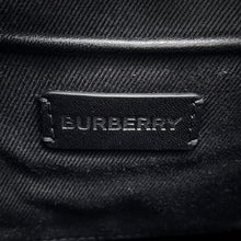 Load image into Gallery viewer, BURBERRY TB logo Shoulder Bag Blue Denim Leather
