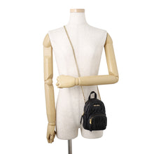 Load image into Gallery viewer, MIUMIU Materasse 2WAY Shoulder Bag Black Leather
