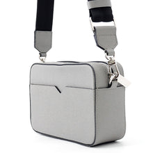 Load image into Gallery viewer, Valextra V Line Reporter Bag GrayMBVL0019028 Leather
