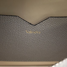 Load image into Gallery viewer, Valextra V Line Reporter Bag GrayMBVL0019028 Leather
