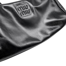 Load image into Gallery viewer, MIUMIU Bowling Handbag Black5BB182 Leather

