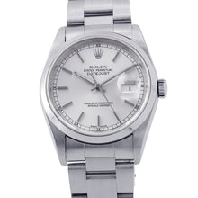 Load image into Gallery viewer, ROLEX Datejust W36mm Stainless Steel Silver Dial16200
