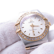 Load image into Gallery viewer, OMEGA Constellation Diamond Bezel W22.5mm Stainless Steel K18YG White Dial1267.3
