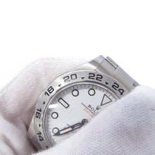 Load image into Gallery viewer, ROLEX ExplorerⅡ W42mm Stainless Steel White Dial226570
