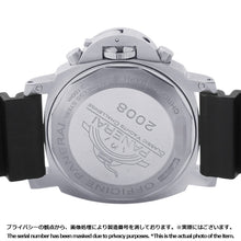 Load image into Gallery viewer, PANERAI Luminor Chrono Regatta 2008 Limited Edition (500 pieces) W44mm Stainless Steel Rubber Black DialPAM00308

