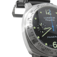 Load image into Gallery viewer, PANERAI Luminor Chrono Regatta 2008 Limited Edition (500 pieces) W44mm Stainless Steel Rubber Black DialPAM00308
