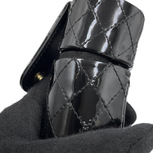 Load image into Gallery viewer, CHANEL Matelasse Lip Case BlackAP1572 Patent Leather
